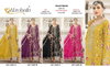 Az 1449 A To D By Alzohaib Chiffon Readymade Pakistani Suits Wholesale Online