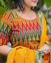 Dhruvi 299 Rayon Printed Kurti Bottom With Dupatta Exporters In India
