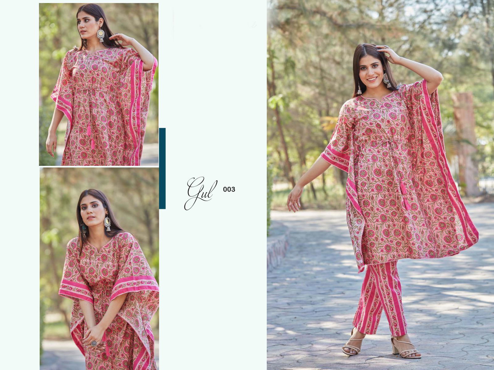 Gul 01 Fancy Ethnic Wear Cotton Printed Kurti With Bottom Latest Collection