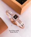 Fancy Steel Rose Gold Kada Accessories Catalog