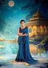 Sarangi By Sanskar Tex Prints Hit Design Malai Chiffon Sarees Bulk Orders In India
