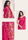DDF 131 Soft Lichi Silk Designer Sarees Supplier In India