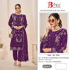 Bilqis B 190 A To D Fandy Embroidery Pakistani Salwar Kameez Online Wholesale