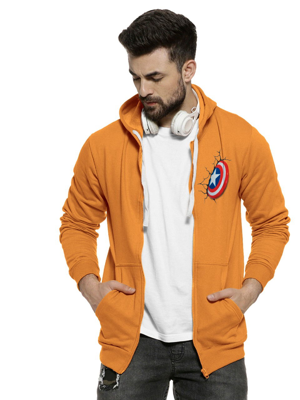 Swara Captain 1 Casual Wear Wholesale Zipper Hoodi Collection
