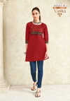 Vastra Vol 2 By Mayur Cotton Printed Short Tops Wholesale Online