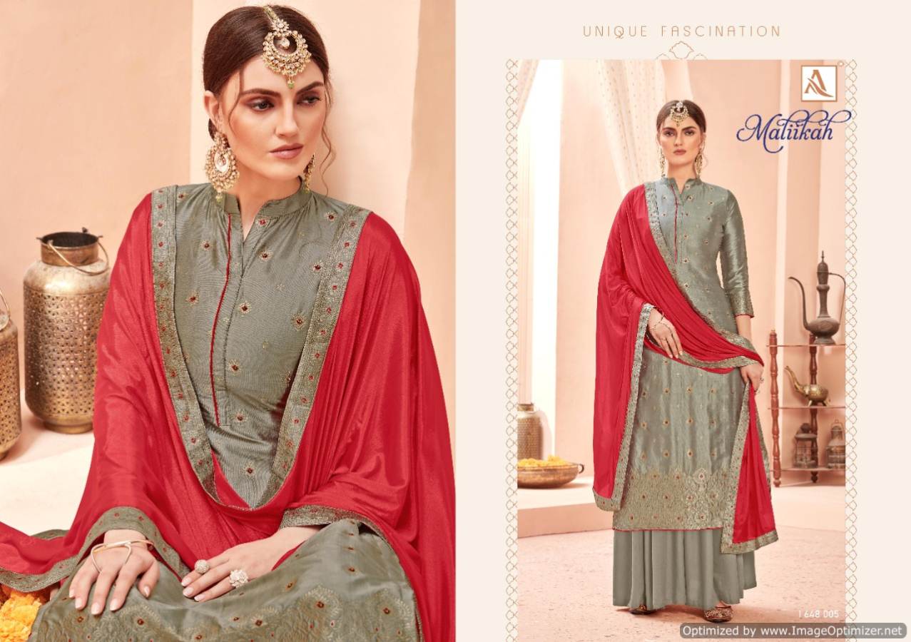 Alok Maliika Exclusive Pretty Designer Heavy Festive Wear Salwar Suit Collection 