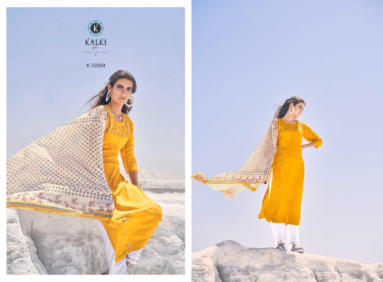 KALKI GLACE VOL-2 Fancy Designer Festive Wear Embroidery Salwar Suit Collection 