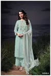 Breea 3548 By Ganga Cotton Printed Embroidery Salwar Suit Suppliers In India