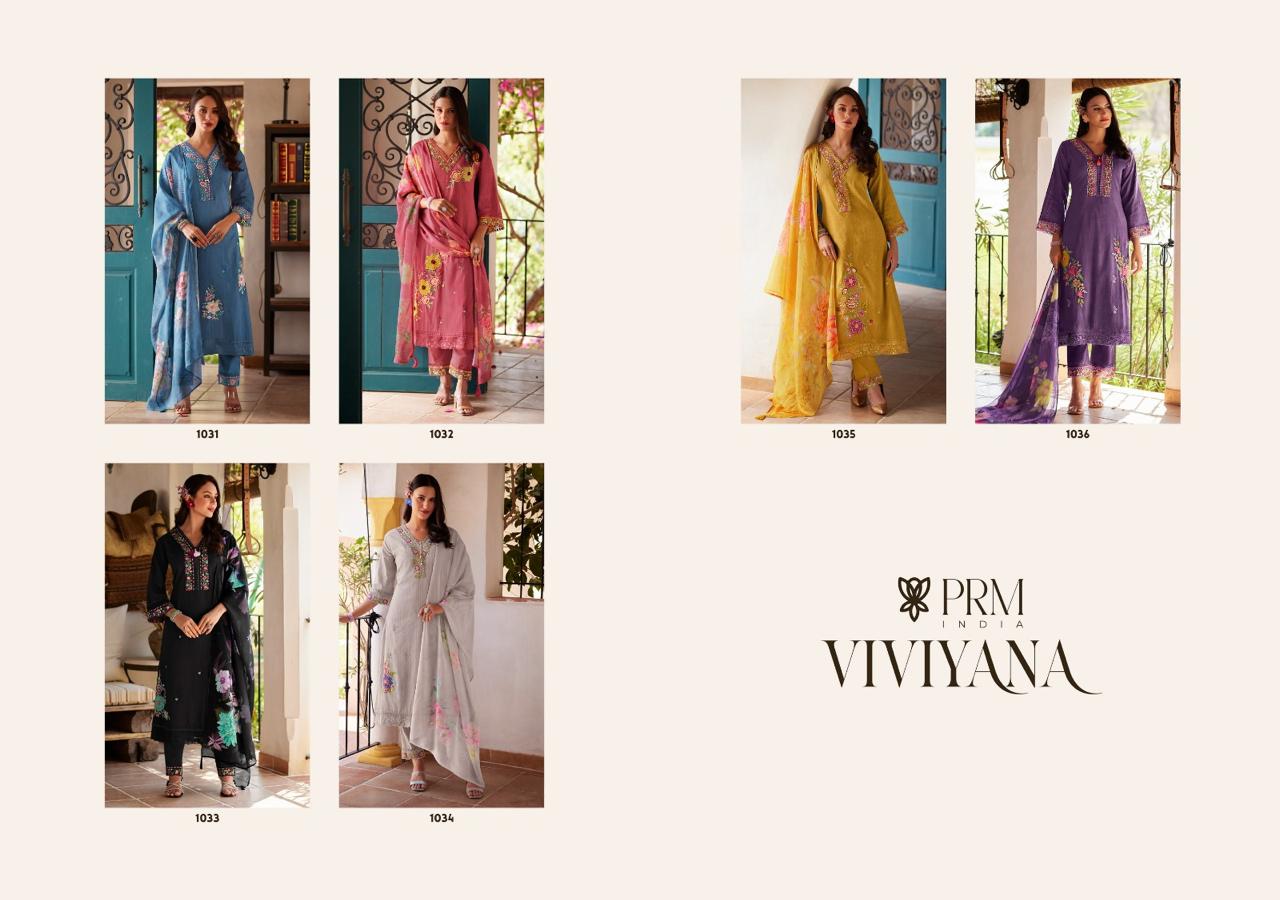 Viviana By Prm Pure Cotton Embroidery kurti With Bottom Dupatta Wholesale Online