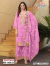 R 1456 A To D By Ramsha Crunchy Bulk Readymade Pakistani Suits Orders In India
