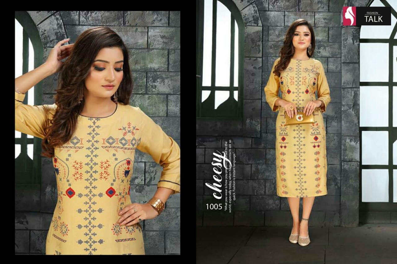 Ft Play 2 Latest Fancy Regular Casual Wear Rayon Printed Designer Kurtis Collection
