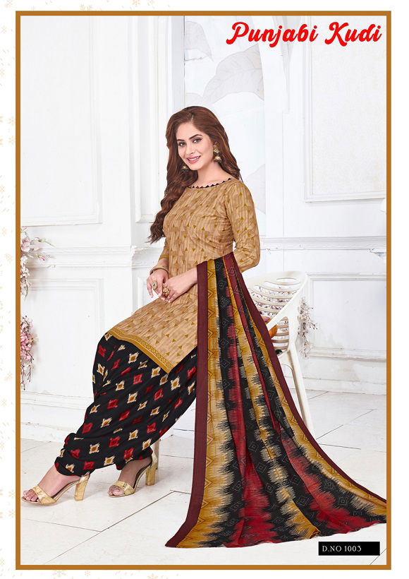 Madhav Patiyala Kudi 1 Latest Designer Regular Wear Pure Cotton Readymade Collection