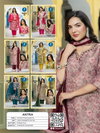 Antra By Kaya Linen Shimmer Online Kurti With Bottom Dupatta Wholesale
