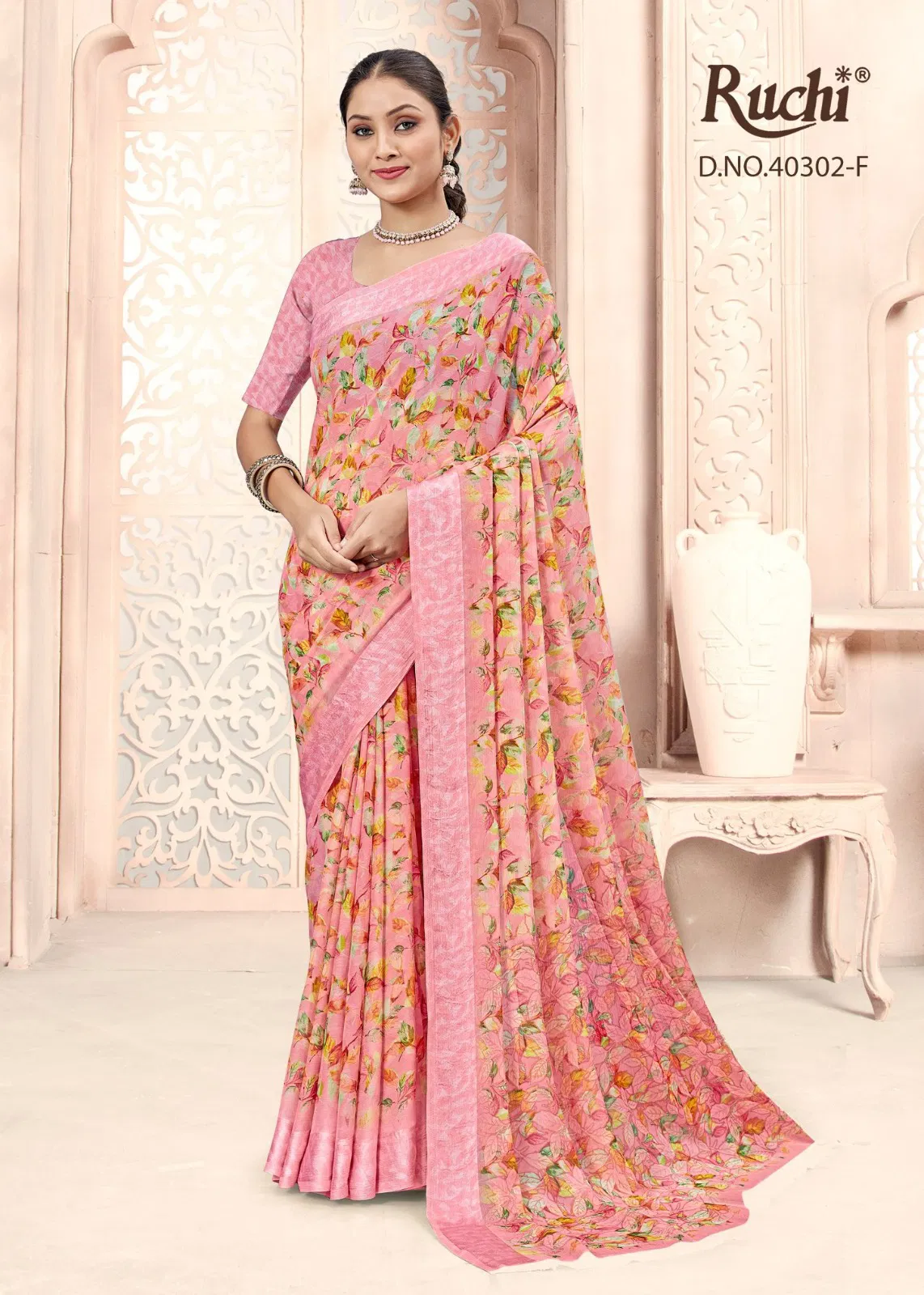 Cherry Vol 44 By Ruchi Chiffon Daily Wear Wholesale Saree Suppliers In Mumbai