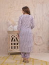 Naisha K 198 Jaipuri Cotton Designer Neck Pattern Kurta Set Wholesale Suppliers In Mumbai