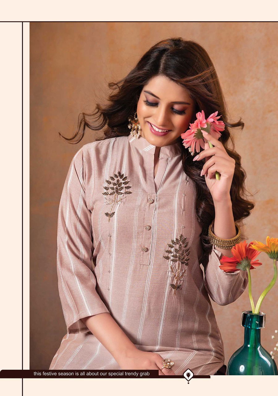 Wanna Sargam 2 Latest Ethnic Wear Viscose Fancy Kurti With Bottom Collection