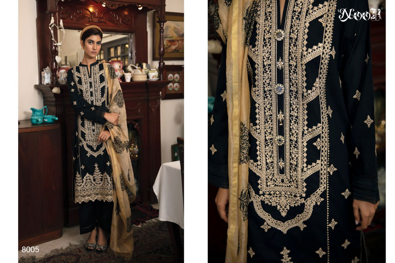 Noor Qalamkar Eid Premium Latest Fancy Designer Casual Wear Pakistani Salwar Suits Collection

