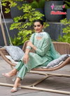 Ridhima Vol 1 By Mystic 9 Vertican Dobby Online Kurti With Bottom Dupatta Wholesale