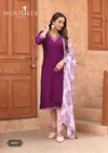 Sagaai Vol 2 By Wooglee Viscose Wevaing Kurti With Bottom Dupatta Suppliers In India