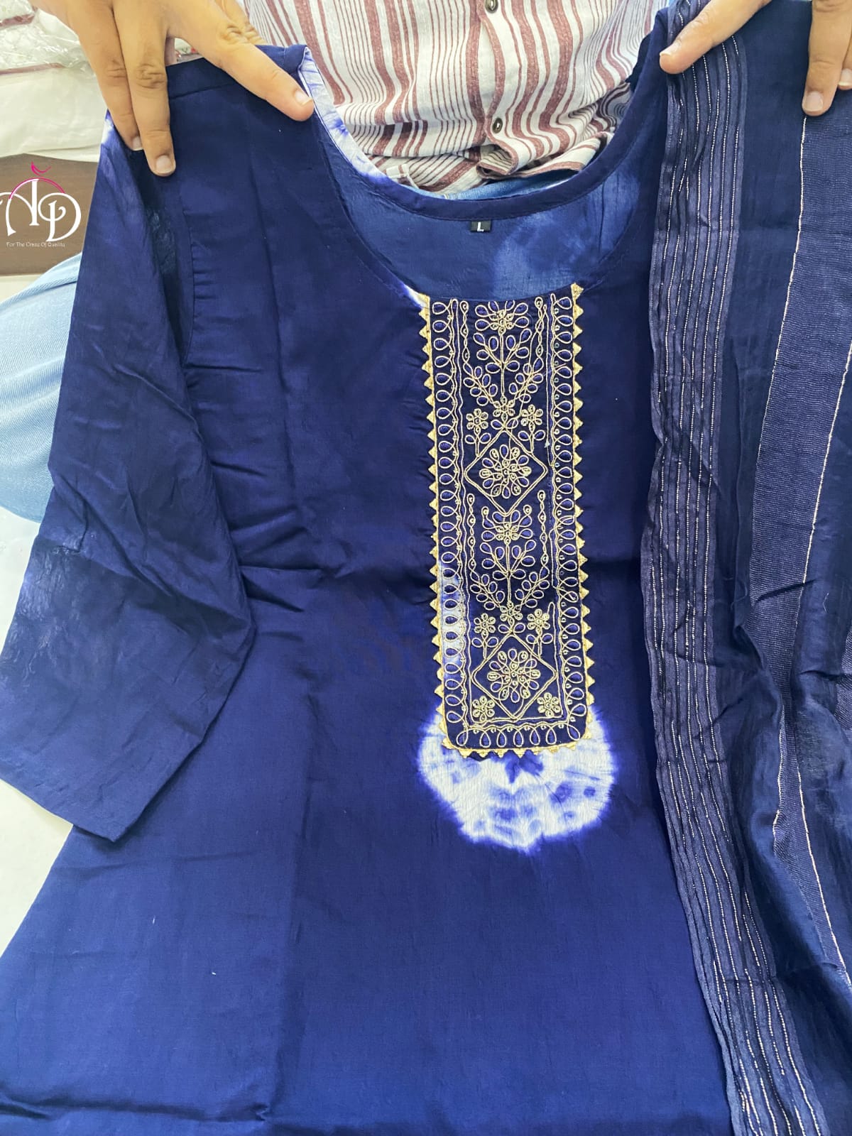 Akshar Designer Embroidery Wholesale Kurti With Dupatta in India