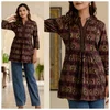 Naisha K 321 Cotton Border Patty Short Tops Casual Wear Bulk Orders In India