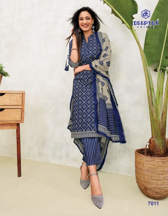 Deeptex Miss India 70 Casual Daily Wear Cotton Printed Dress Material Collection