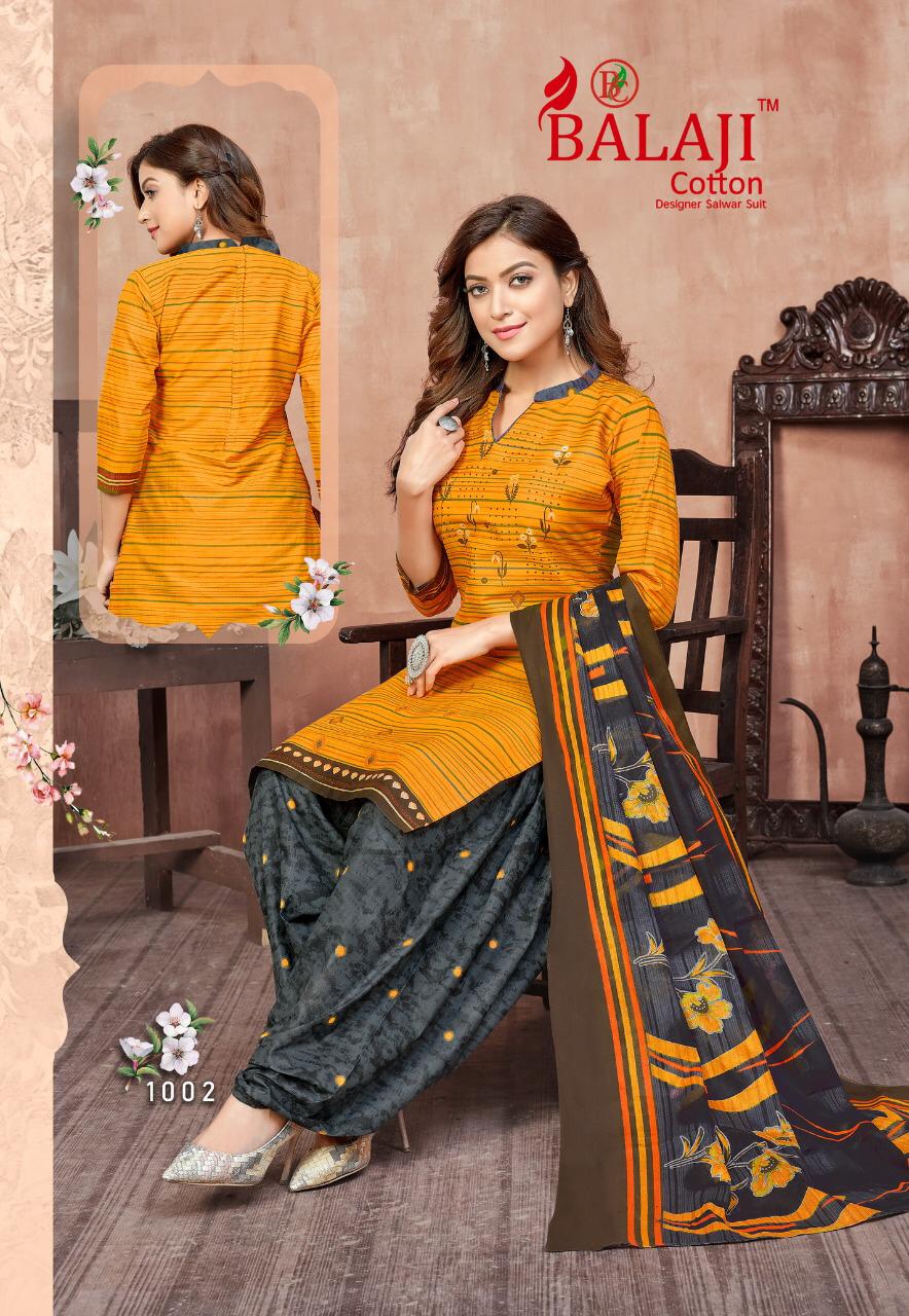 Balaji Hungama 10 Latest Fancy Designer Regular Casual Wear Pure Cotton Printed Cotton Collection
