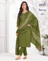 Sarsa Vol 3 By Radhika Jam Satin Kurti With Bottom Dupatta 