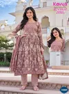 Zeenat Vol 30 By Kavya Foil Printed Surat Kurti Bottom With Dupatta Wholesale Market