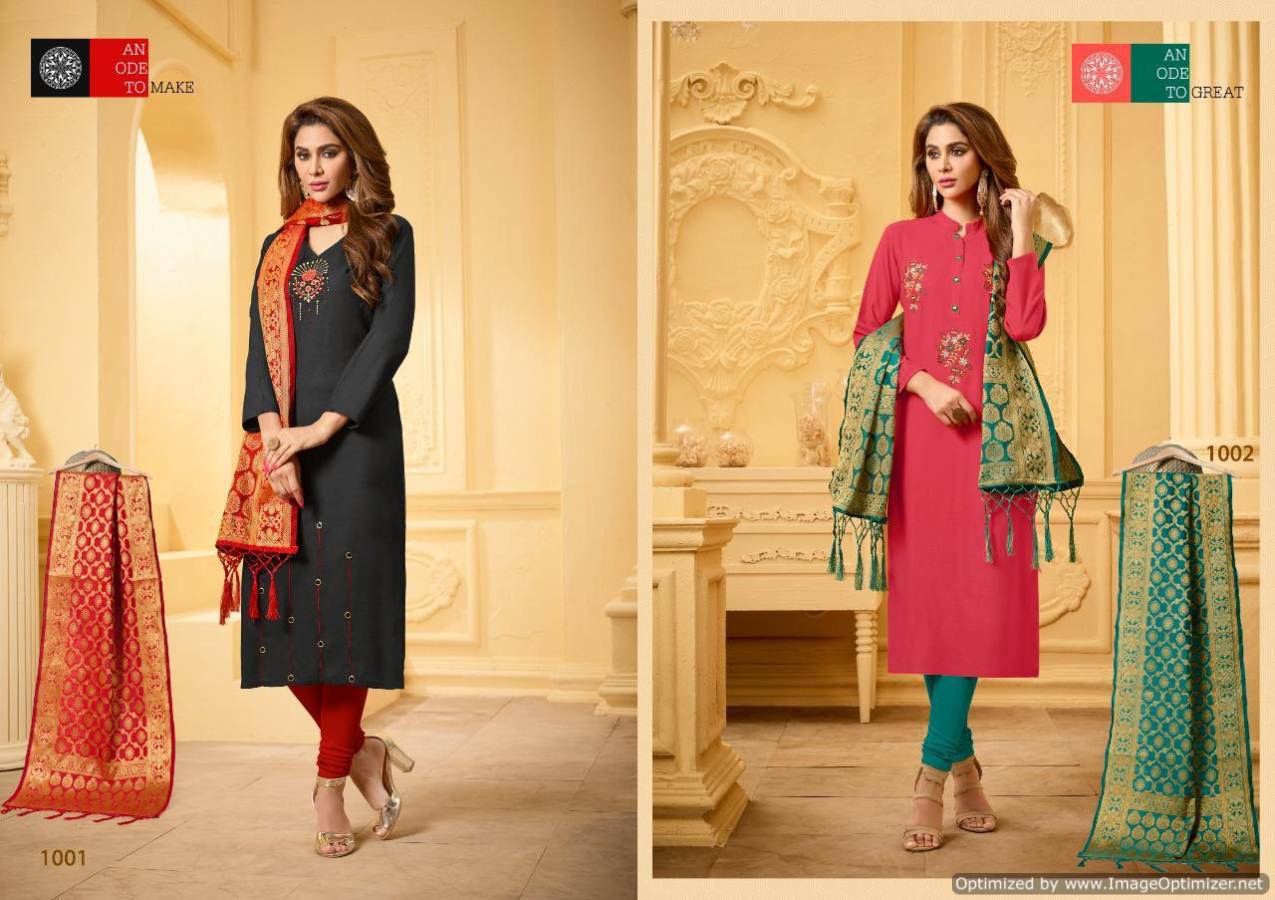 Avc Kanchipuram Stall Latest Designer Festive Wear Cotton Dress Material With Banarasi Jacquard Dupatta