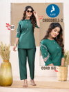 Chocoobell 2 By Kaya Casual Wear Vertican Printed Wholesale Co Ord Set In India