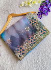 Mc Organza Digital Print Desgner Non Catalog Saree Catalog