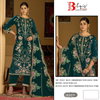 Bilqis B 212 A To D Velvet Embroidery Pakistani Salwar Suits Wholesale Online
