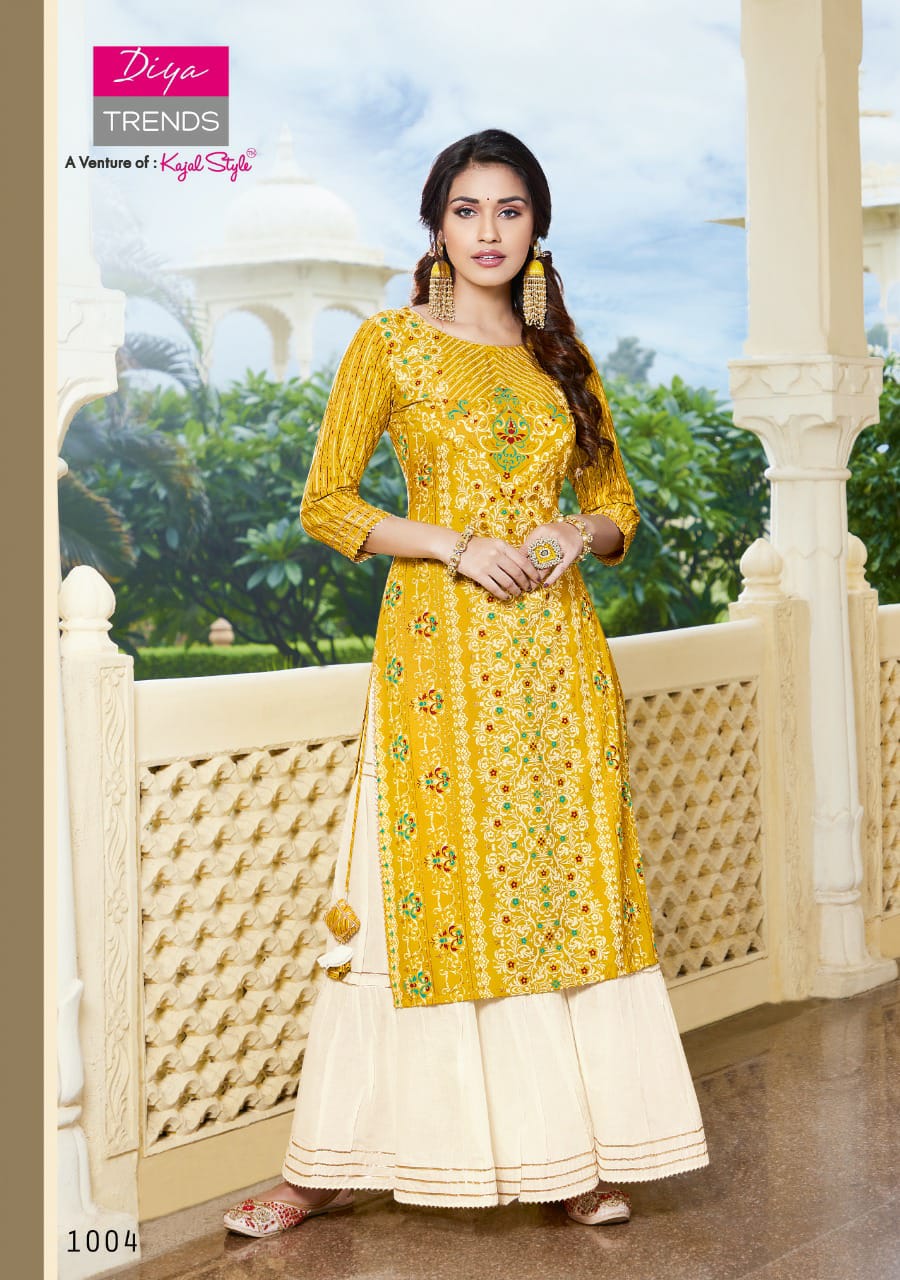 Festival Tadka 1 Designer Heavy Festive Wear Kurti With Bottom Stylish Collection
