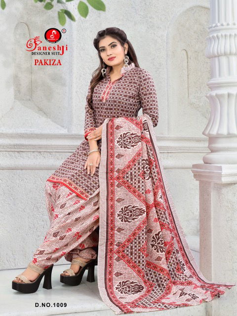 Ganeshji Pakiza Cotton Printed Casual Daily Wear Dress Material Collection