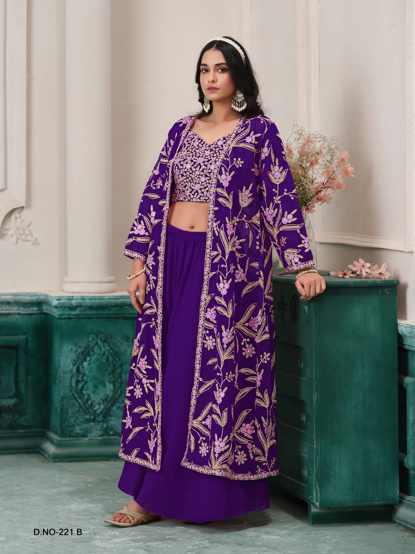Aanaya Vol 221 By Dani Faux Georgette Designer Salwar Kameez Wholesale Online