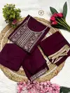 KF 629 Kalaai Reyon Embroidery Wholesale Kurti With Bottom Dupatta In India