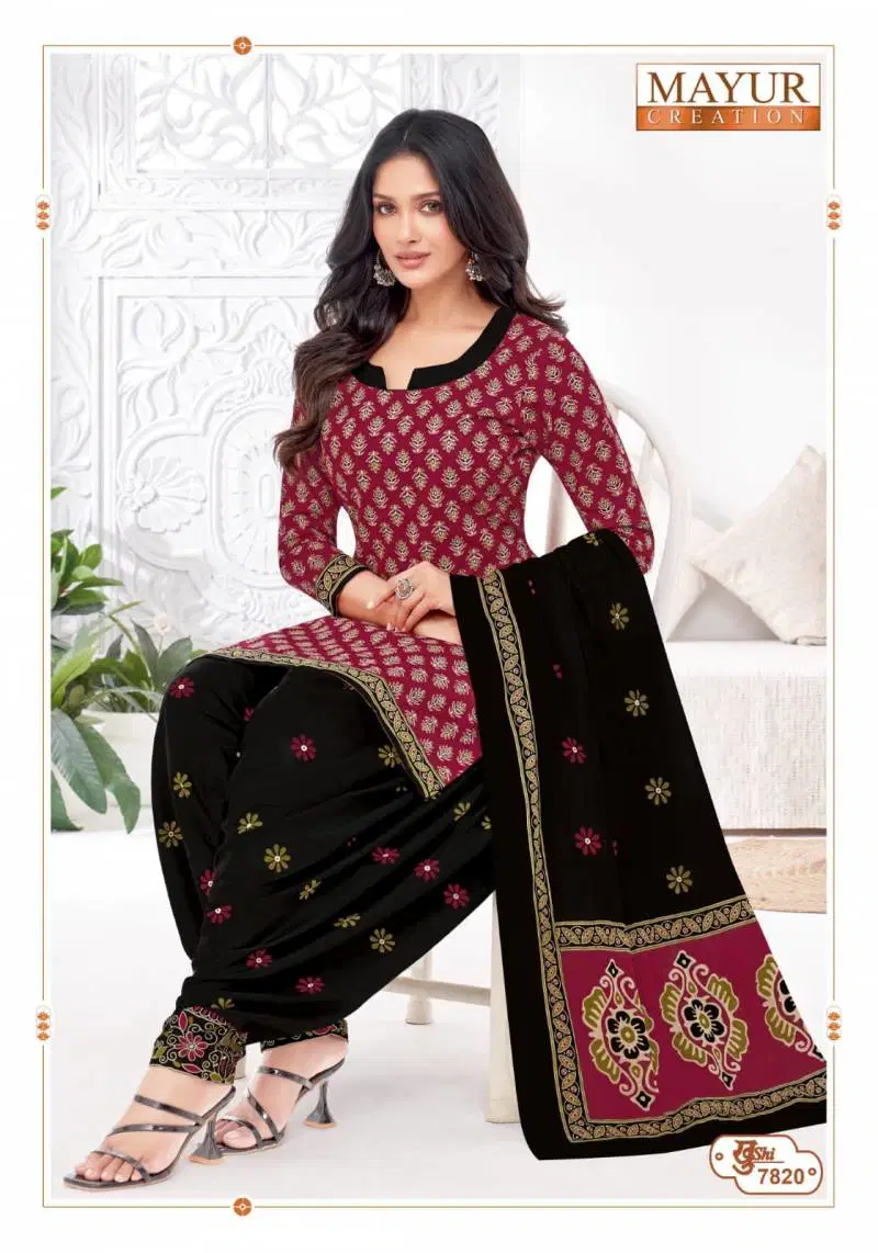 Khushi Vol 78 By Mayur Cotton Dress Material Wholesale Shop In Surat
