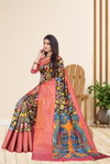 Shrinidhi Soft Silk Kalamkari Printed Designer Saree Catalog