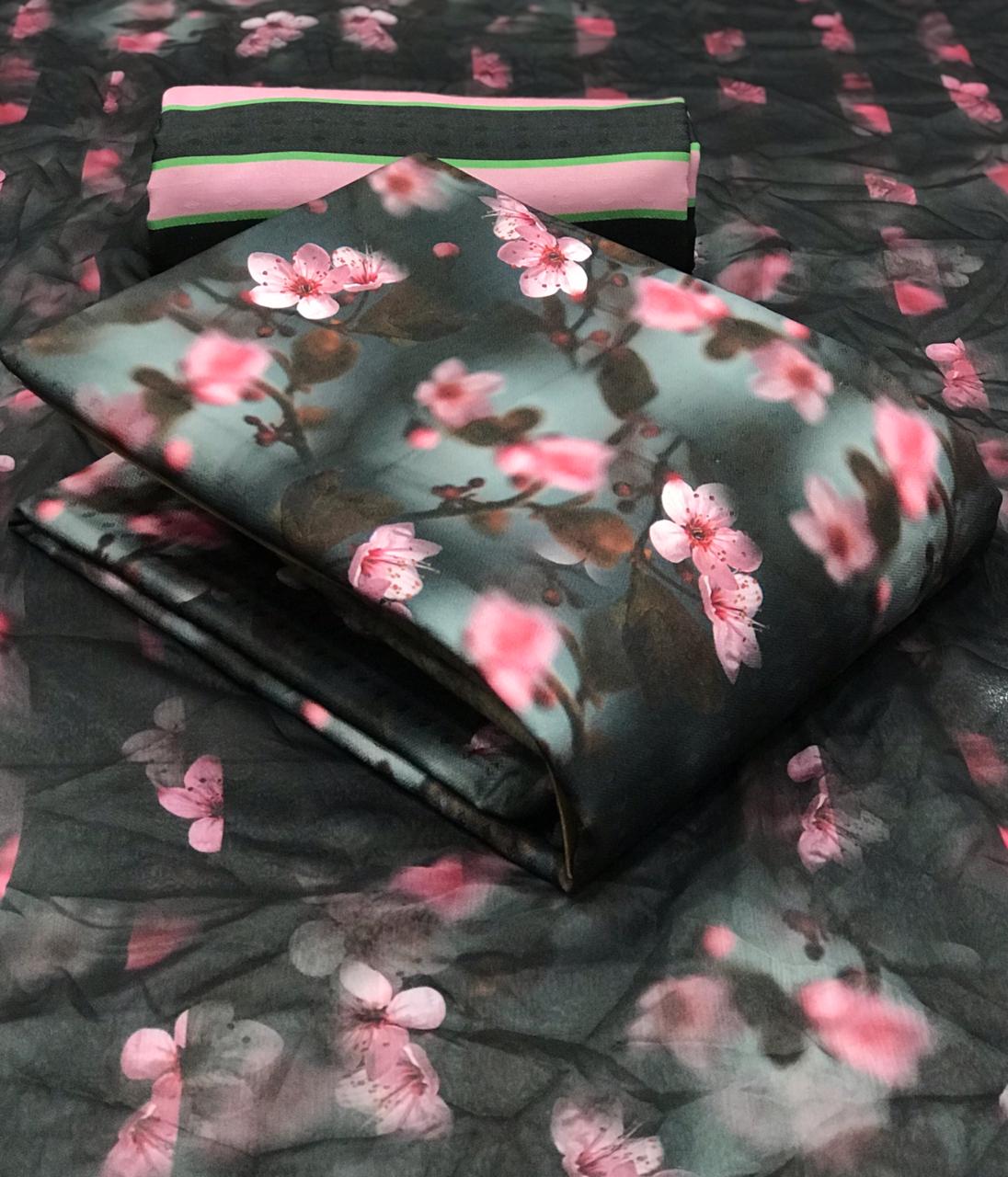 Pashmina 2 Exclusive Pashmina Designer Printed Casual Wear Dress Material Collection