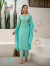 Siri Vol 4 By Radhika Rayon Printed Kurti With Bottom Dupatta Suppliers In India