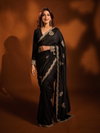 Bt 1300 Rangoli Crush Silk Beautiful Sequans Emboidery Worked Saree Online Wholesale