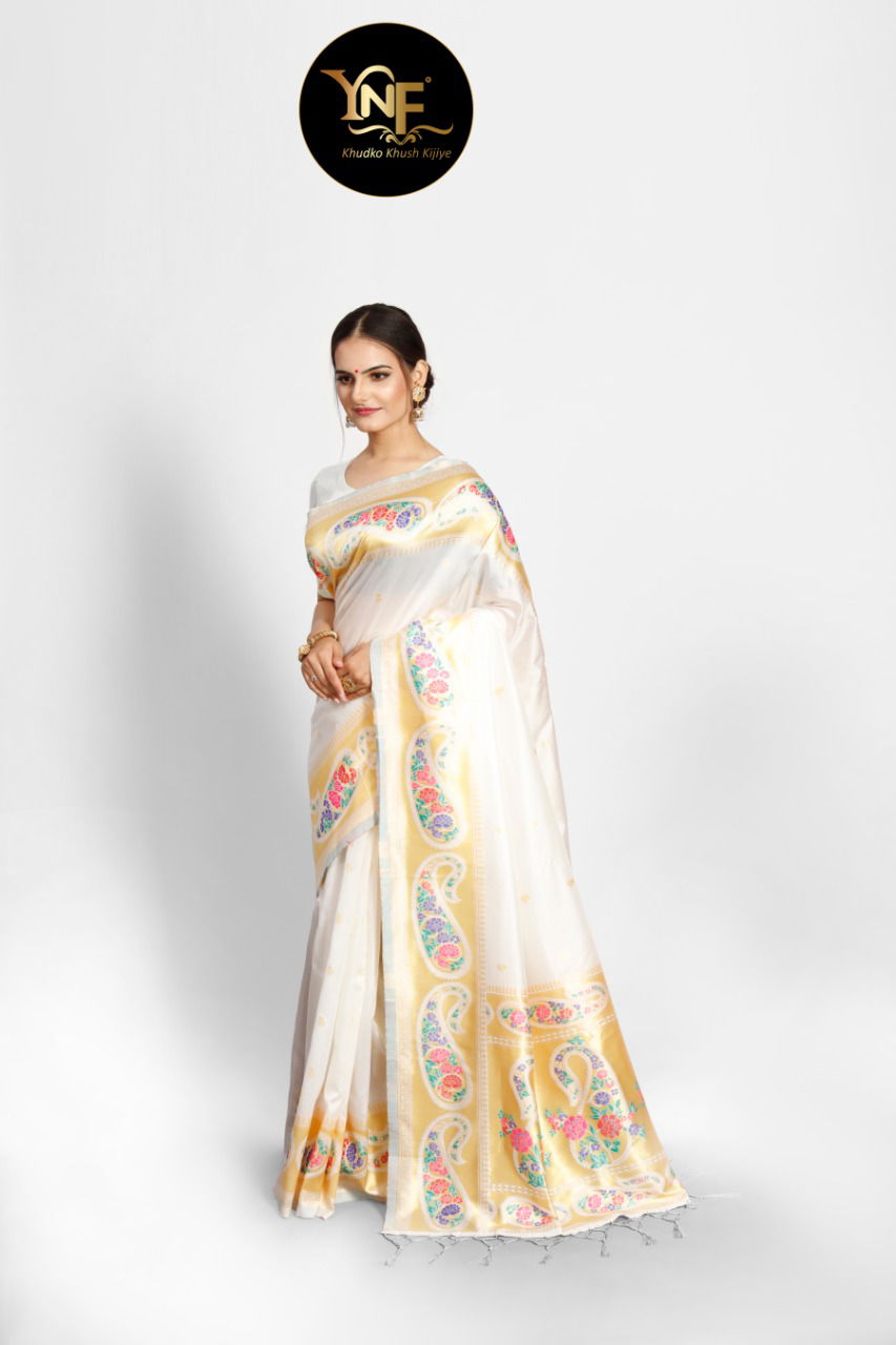 Ynf Jaypore Festive Wear Art Silk Printed Designer Saree Collection
