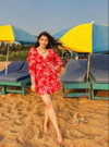 Mk A-Line Mini Dress Party Wear Western Catalog