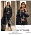 Hoor Tex 994 A To D Rayon Satin Embroidered Salwar Kameez