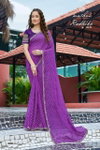 Radhika Vol 3 By Kashvi Mono Georgette Fancy Saree Wholesale Price In Surat