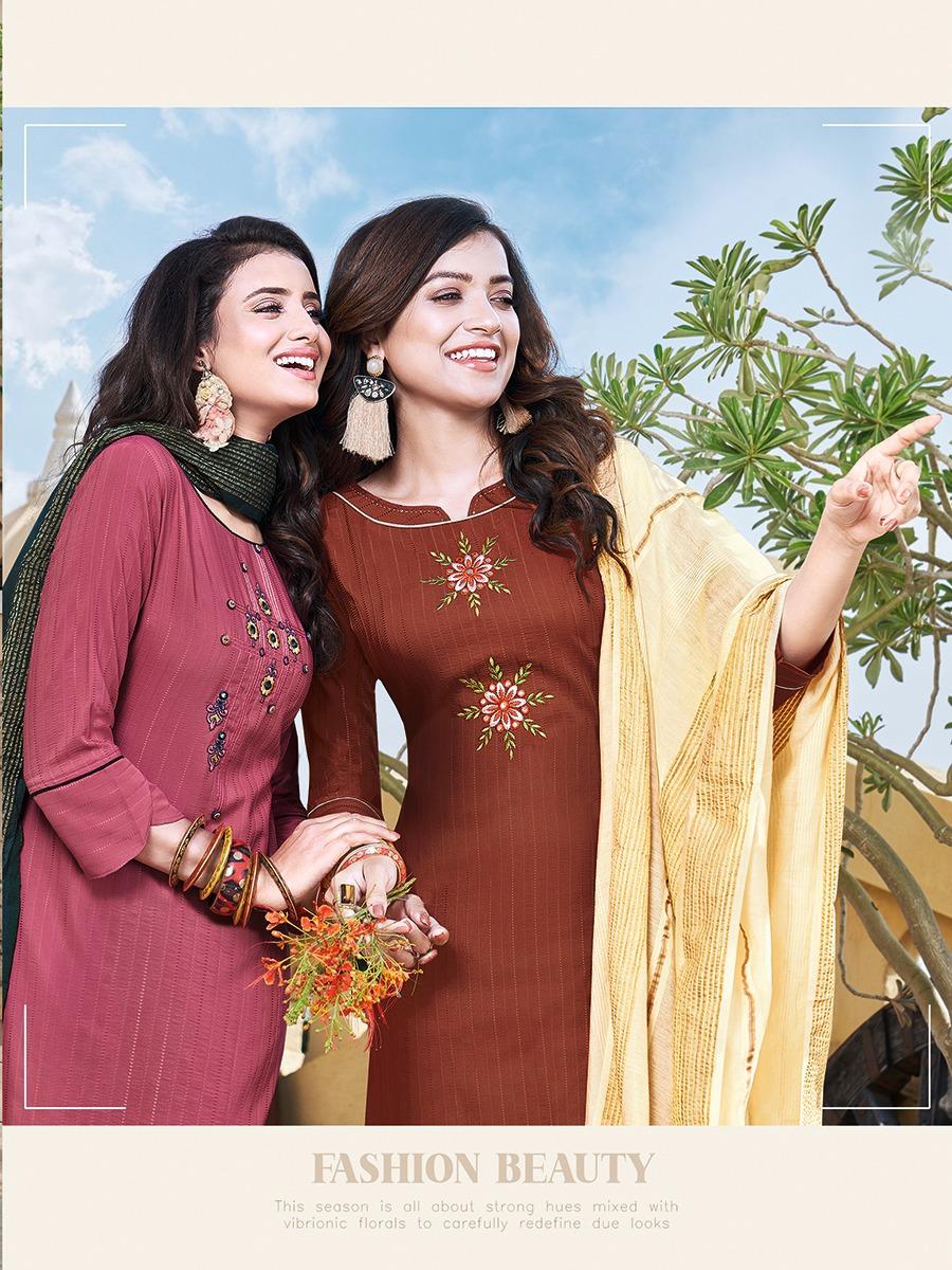 Manas Delight 4 Fancy Designer Festive Wear Embroidery Hand Work Ready Made Collection
