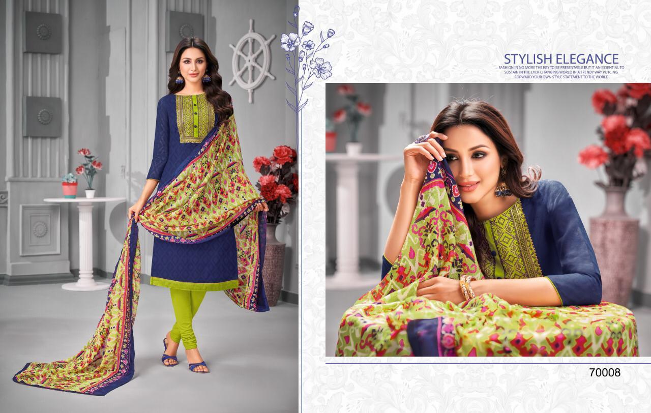 Kapil Daairy Don Vol 24 Latest Designer Daily Wear Dress Material With Chiffon Printed Dupatta