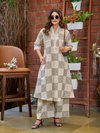 Naisha K 738 Khadi Cotton Aline Wholesale Kurti With Bottom Suppliers In Mumbai
