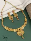 Rajwadi Mett Majak Necklace qith Earrings Set Catalog